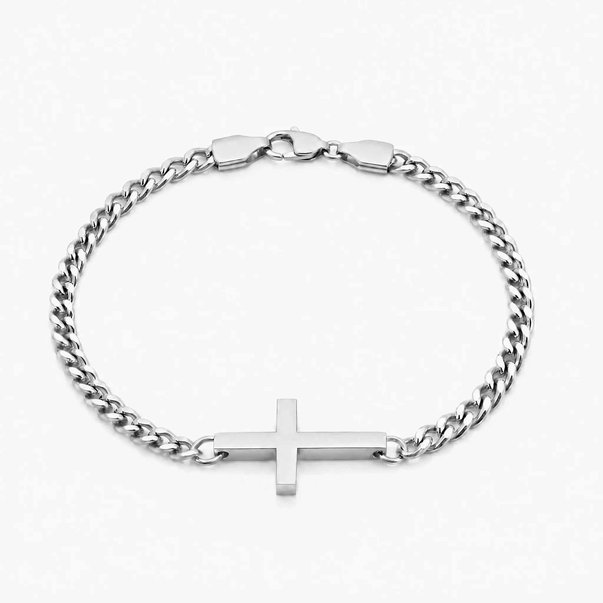CURB CROSS BRACELET