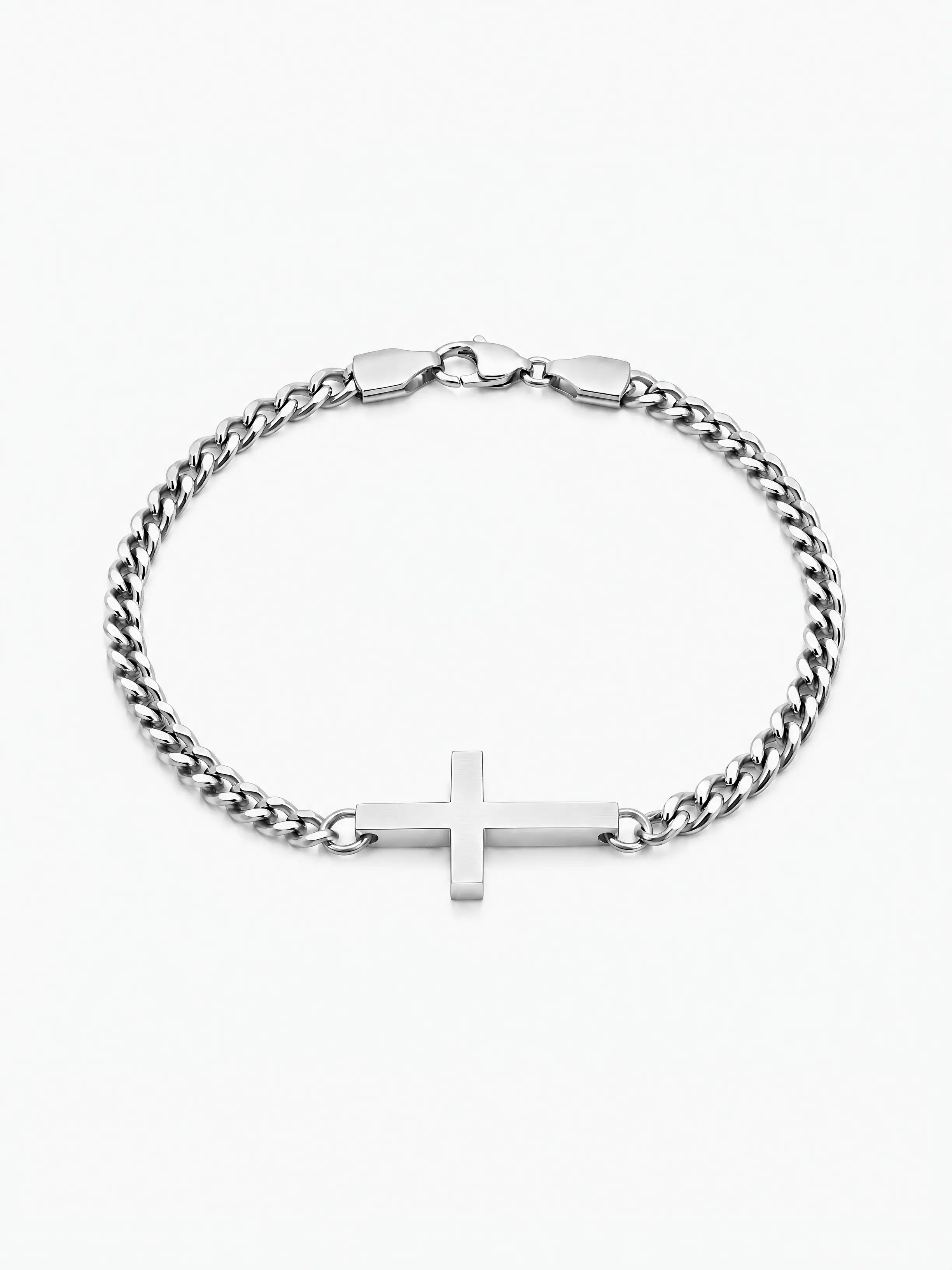 CURB CROSS BRACELET