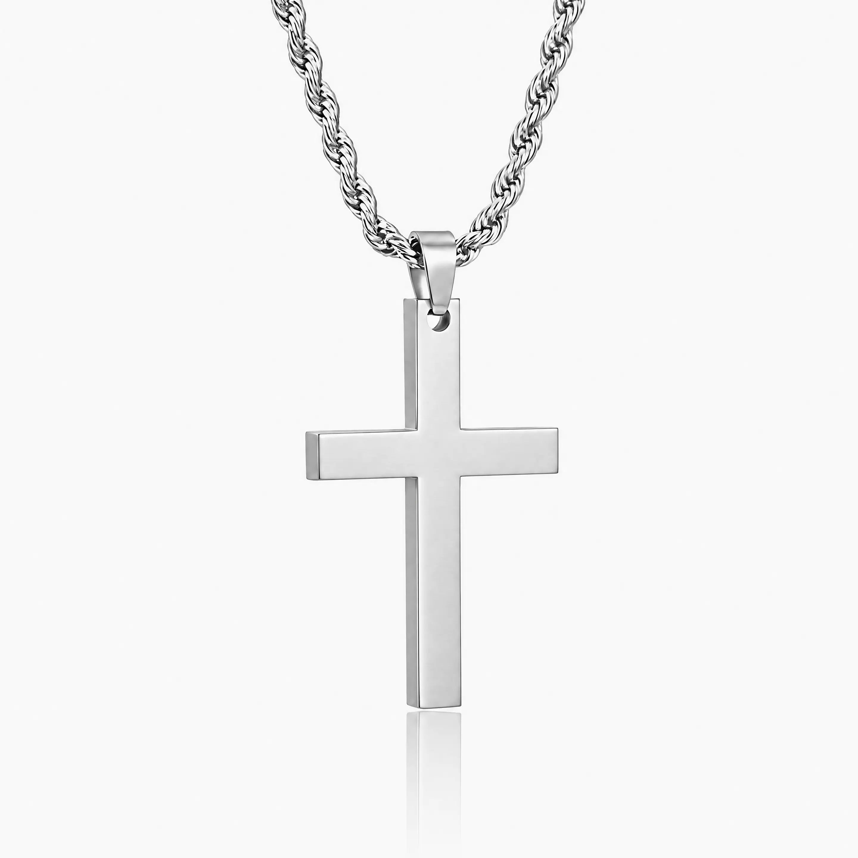 LARIAT CROSS (Silver)