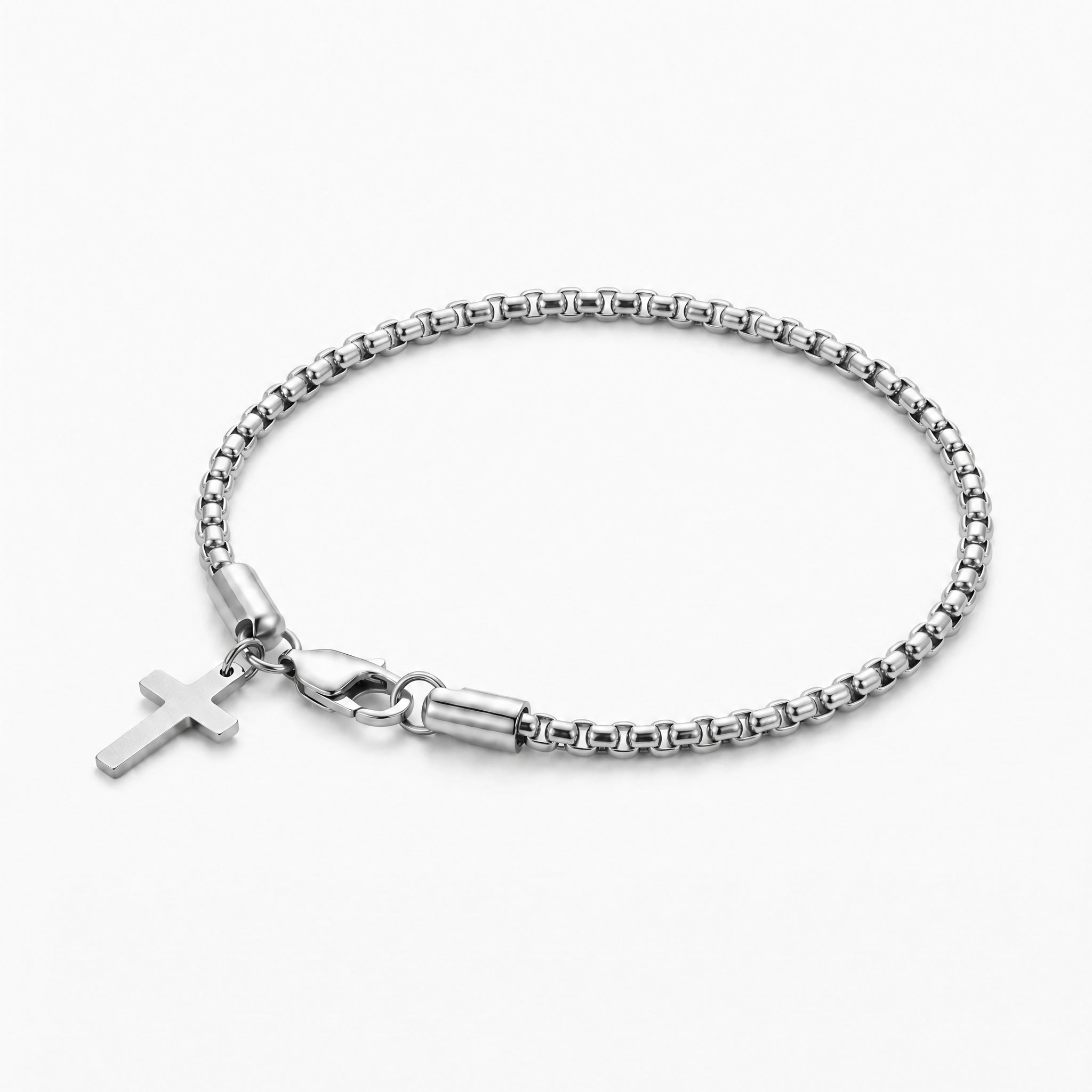 ROUND BOX BRACELET - 3MM