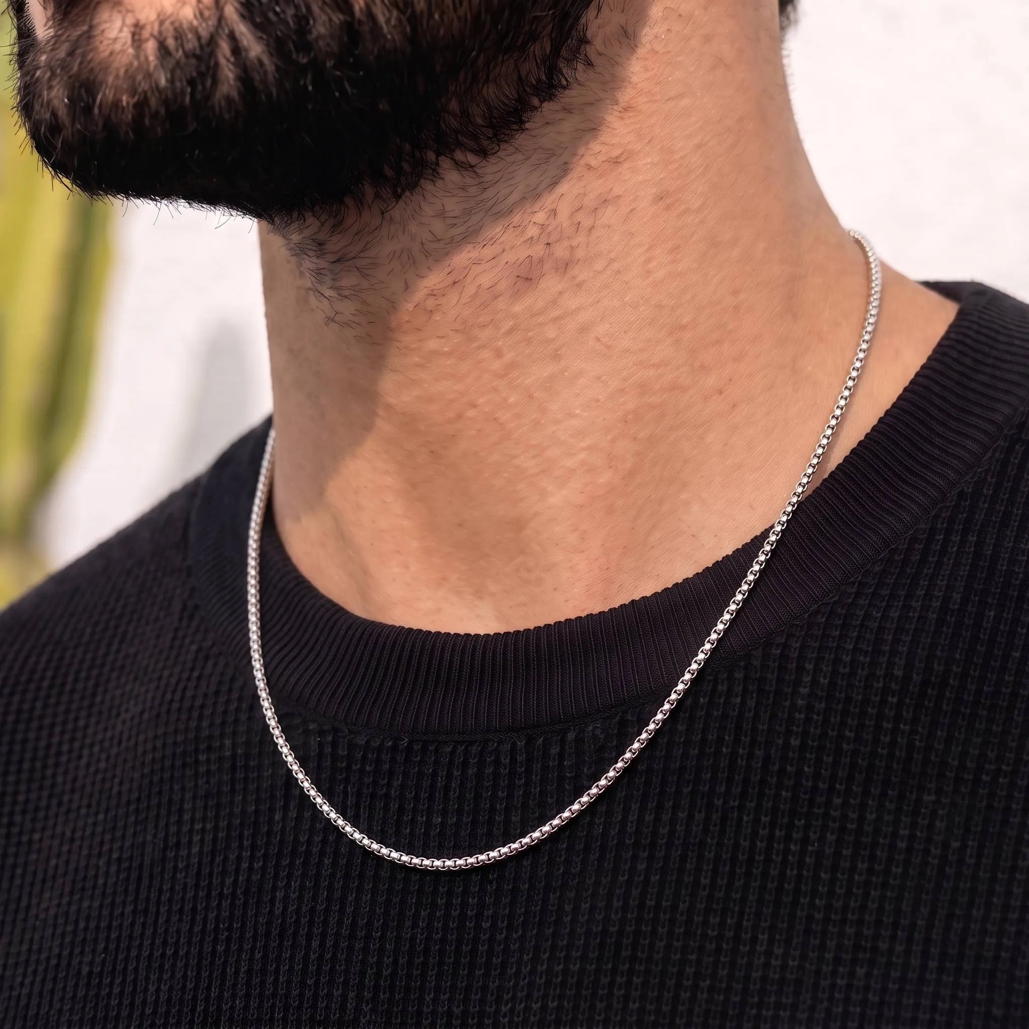 ROUND BOX CHAIN - 2MM